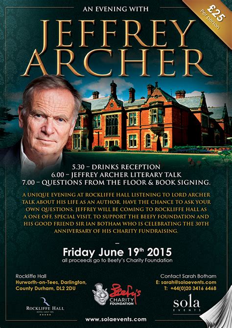 lord archer|jeffrey archer official website.